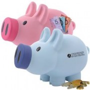 LL240s Priscilla (Pink) Patrick (Blue) Pig Coin 